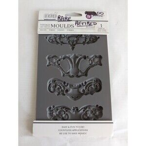 Iron Orchid Designs ROYALE Art Decor Mold Prima Retired 8"